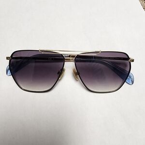 Rug & Bone Gold and Black Sunglasses